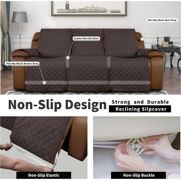 Easy-Going Recliner Sofa Cover - Picture 3 of 5